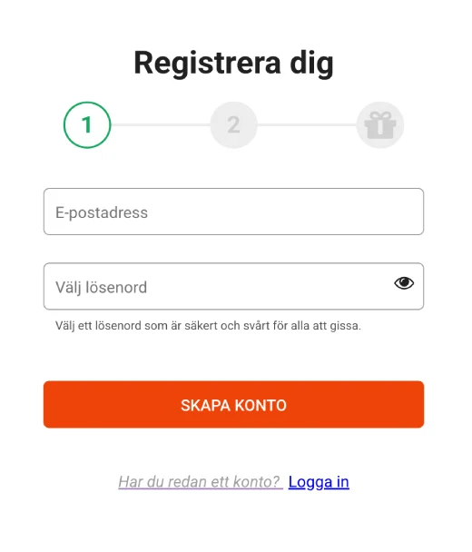 Registrering